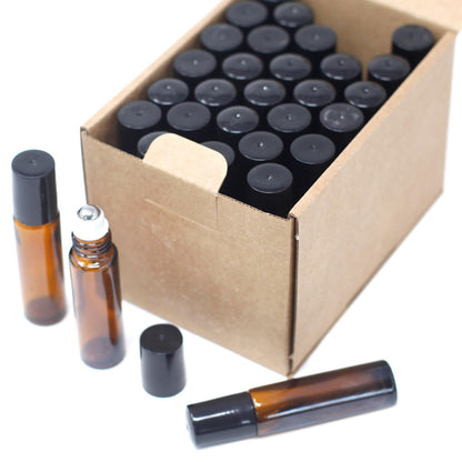 30x Roll-on-Fläschchen mit ätherischer Ölmischung – Get Physical – ohne Etikett