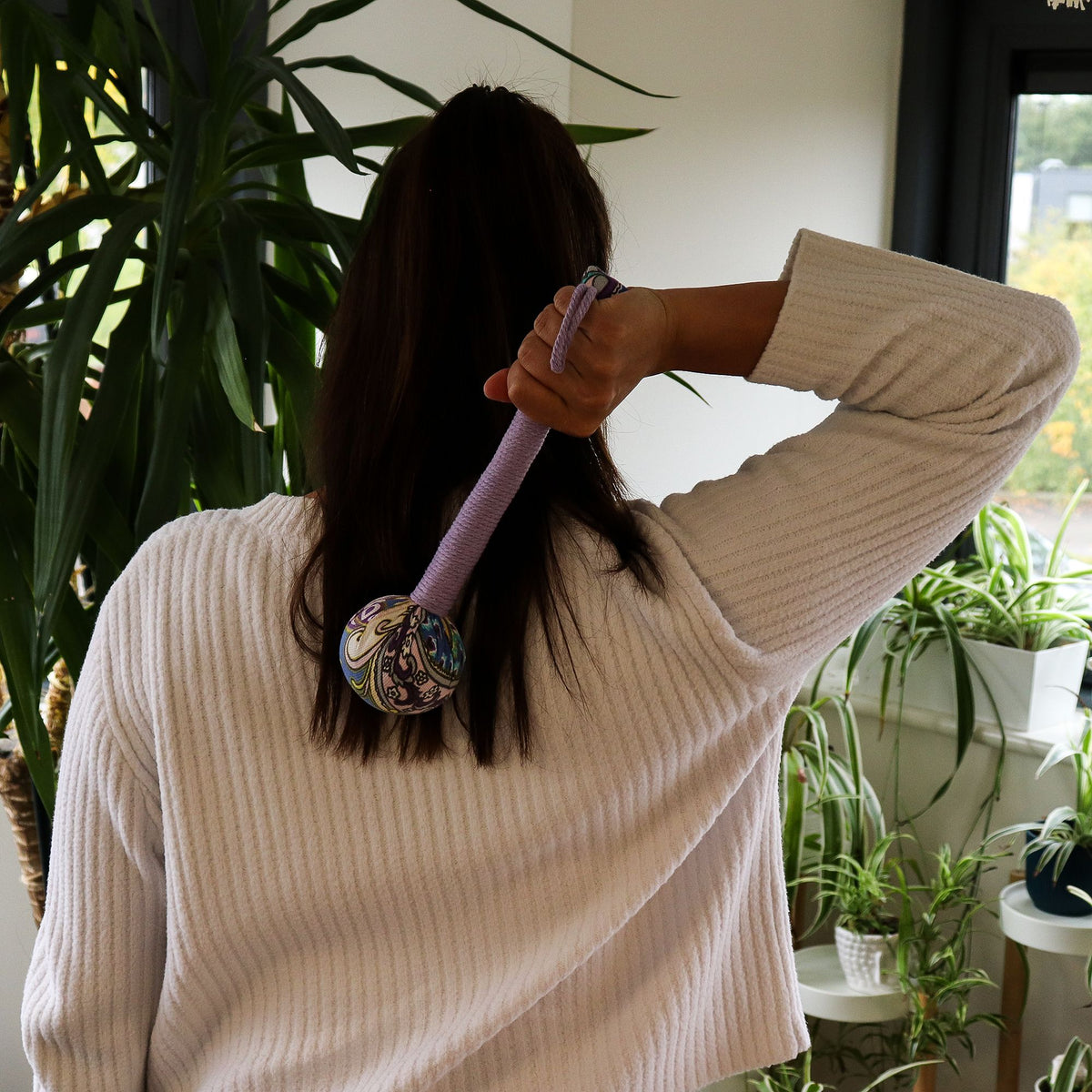 Massagehammer mit Wermut – Lavendelfarben