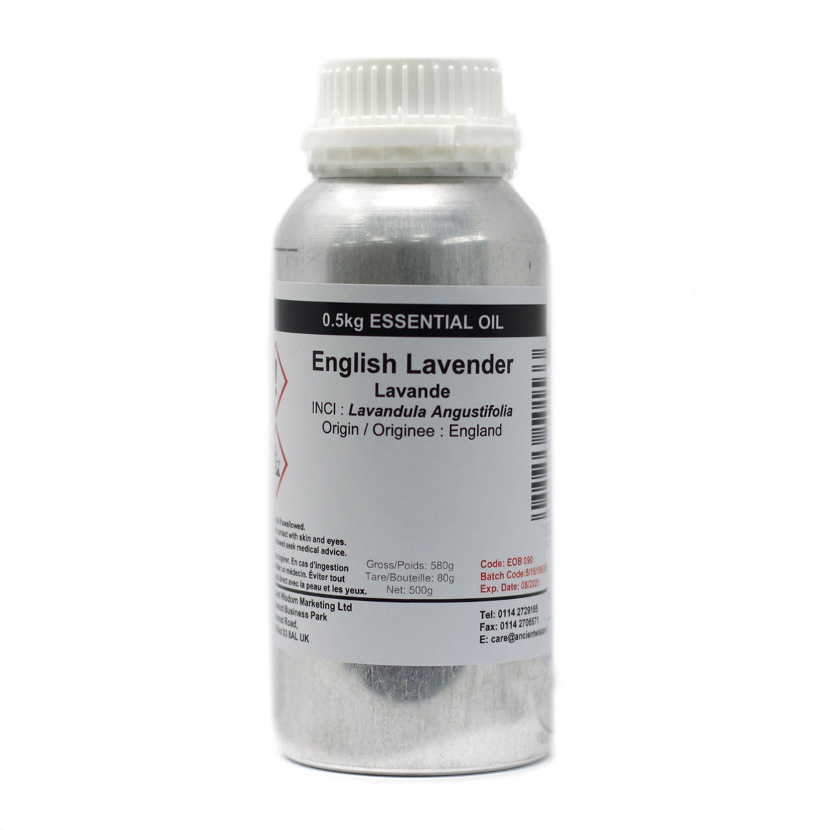 Ätherisches englisches Lavendelöl – 0,5 kg