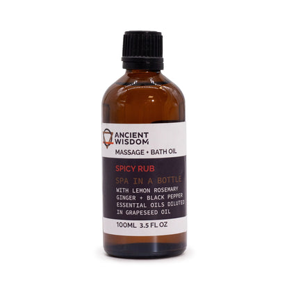 Massageöl Spicy Rub – 100 ml
