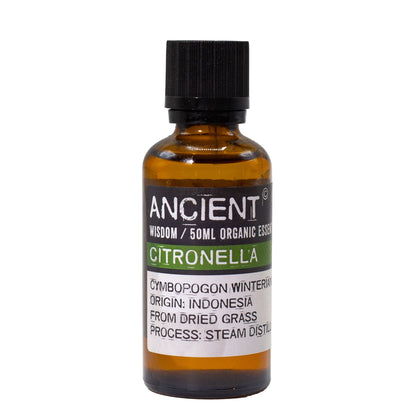 Ätherisches Bio-Citronellaöl – 50 ml
