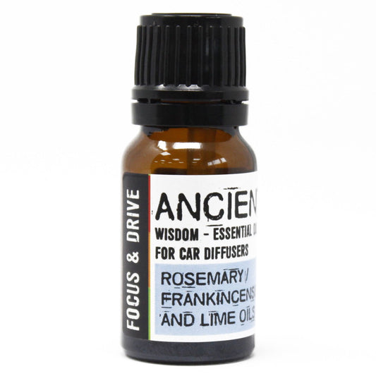 Aromatherapie-Ölmischung fürs Auto – Focus & Drive – 10 ml
