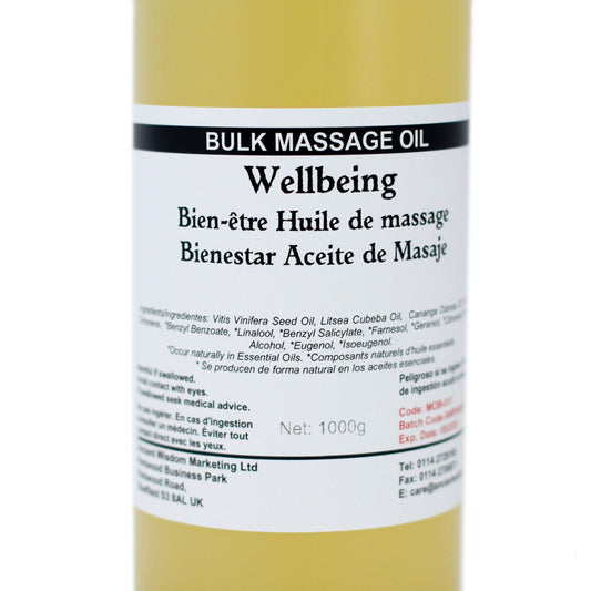 Massageöl Wellbeing – 1 kg