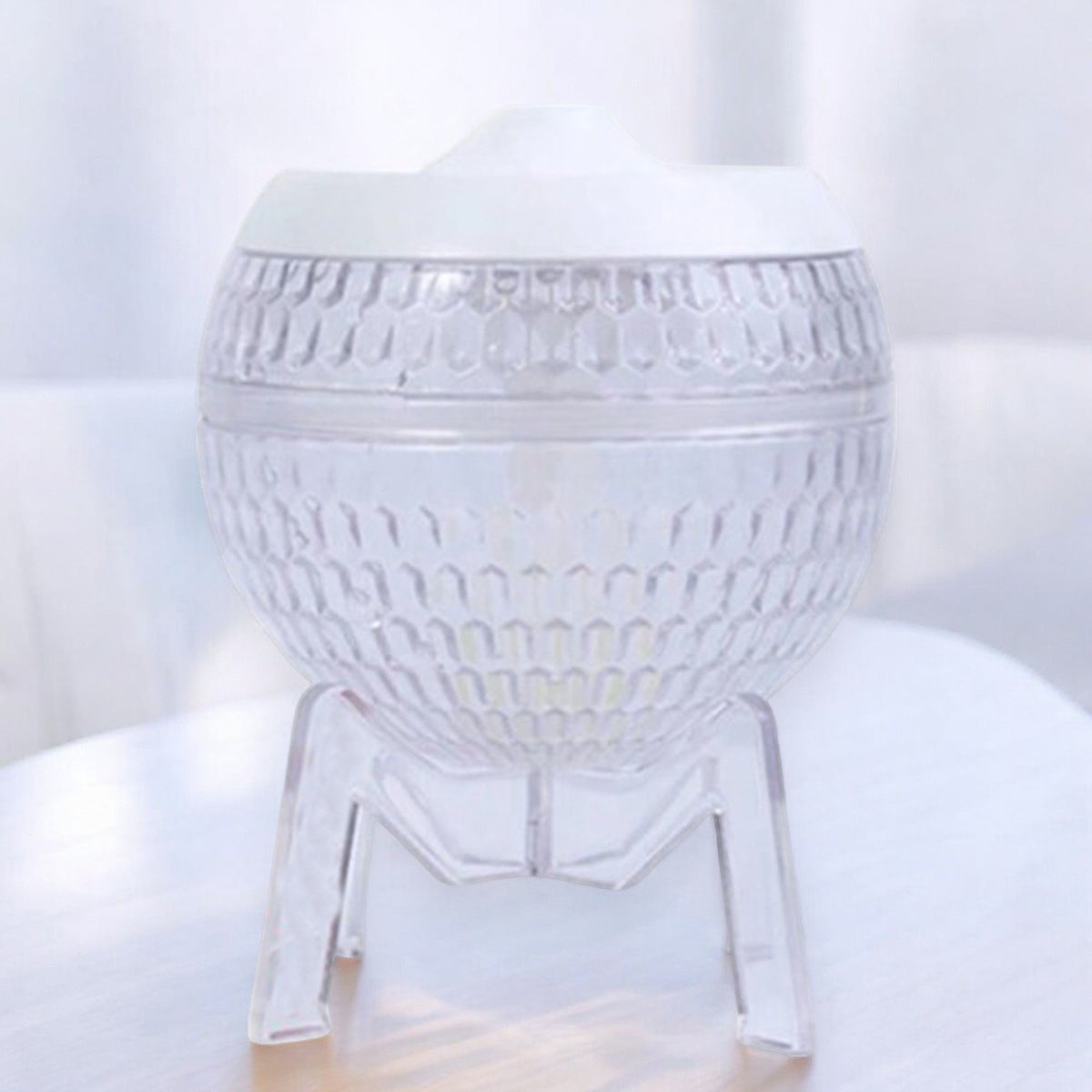 Transparenter Luftbefeuchter Mondo Planet – USB – Farbwechsel (nach unten gerichtetes Licht)