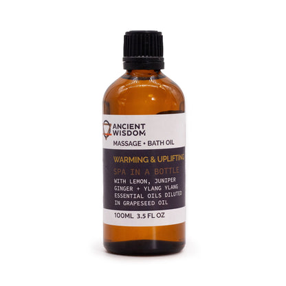 Massageöl Warm & Uplifting – 100 ml