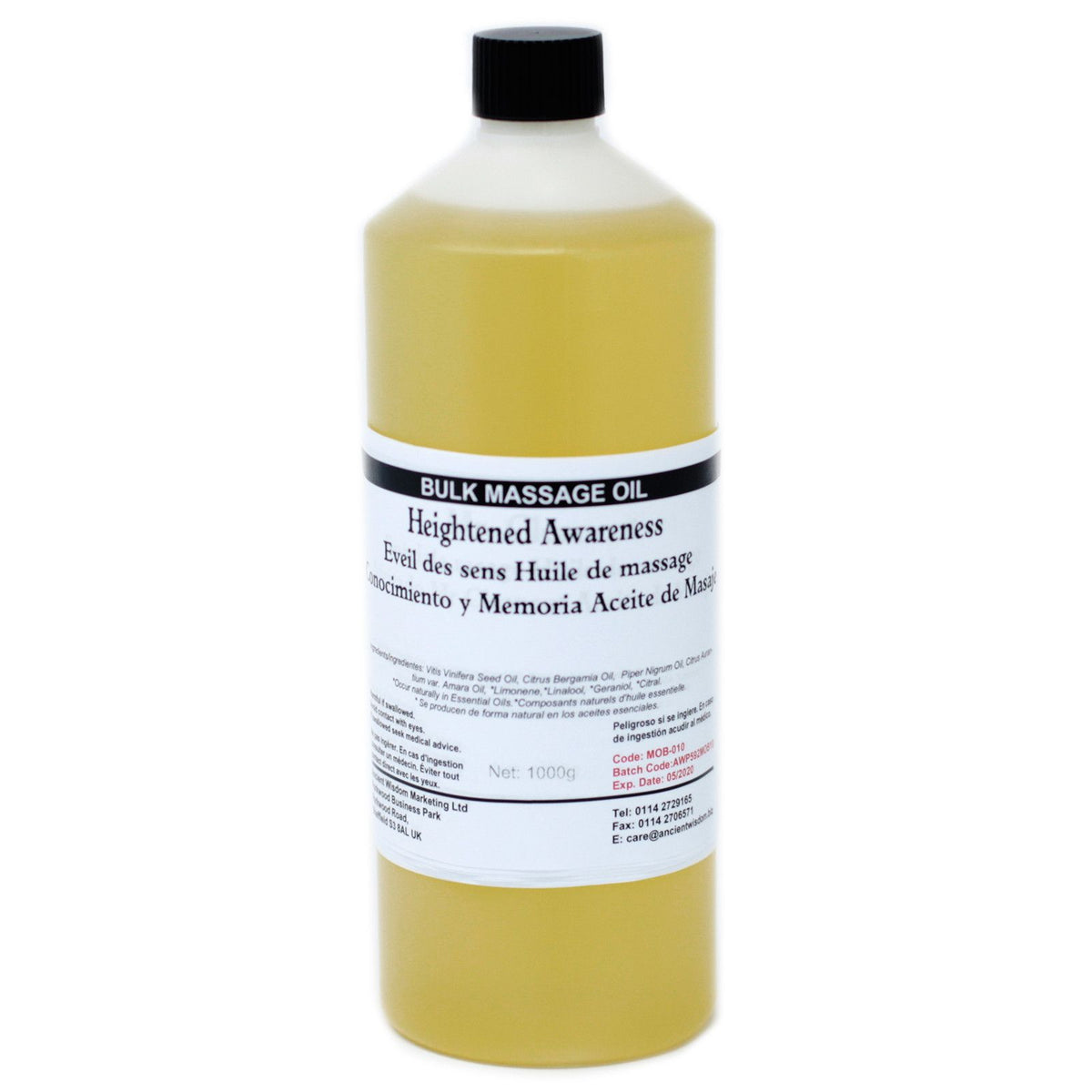 Massageöl Heighten Awareness – 1 kg