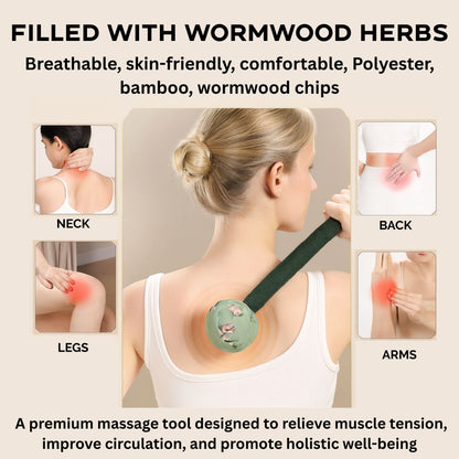 Massagehammer mit Wermut – Zitronengelb