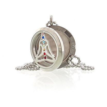 Aromatherapie-Halskette – Yoga Chakra – 30 mm