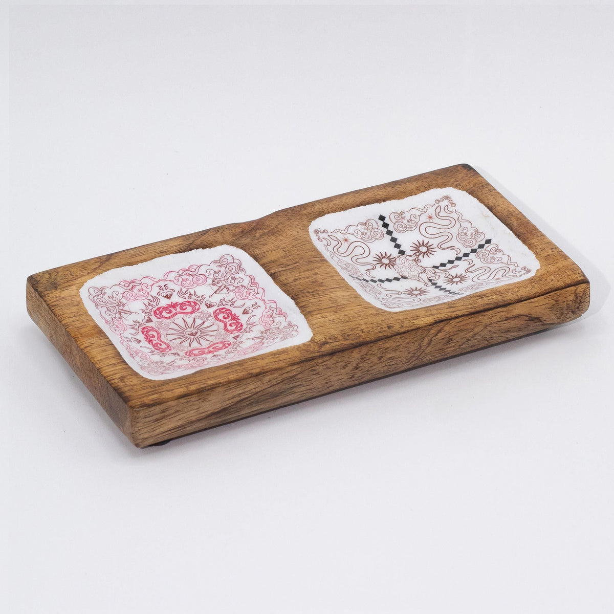 Doppelte Schmuckablage 20x10x2,5 cm – Hop Hare