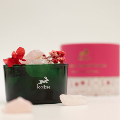 Hop Hare Set mit Kristallen zur Raumbeduftung und getrockneten Blüten – The Lovers