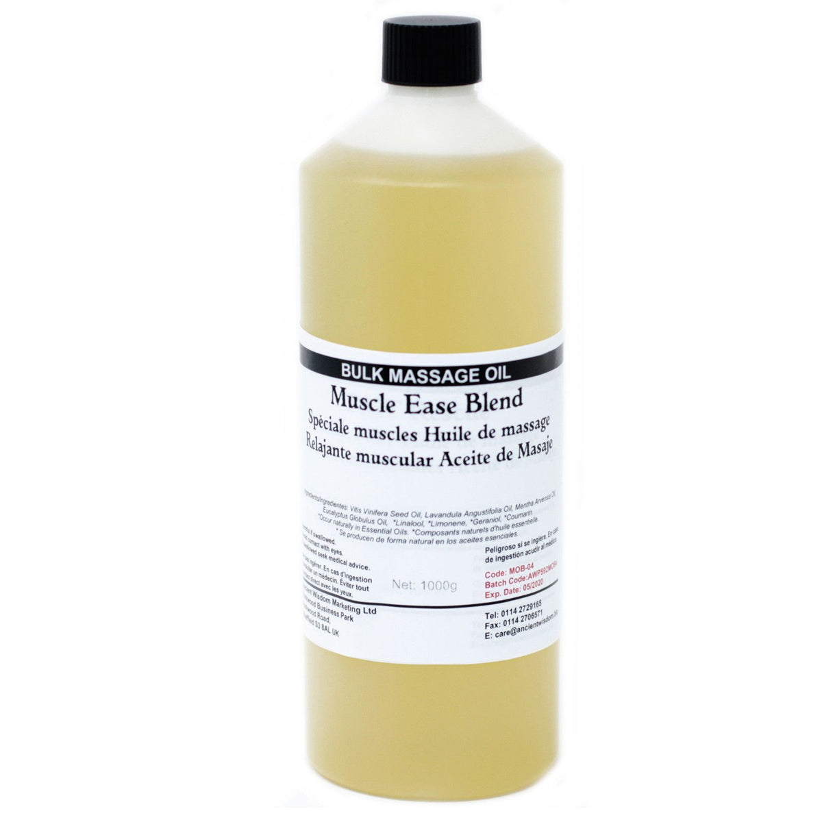 Massageöl Muscle Ease – 1 kg