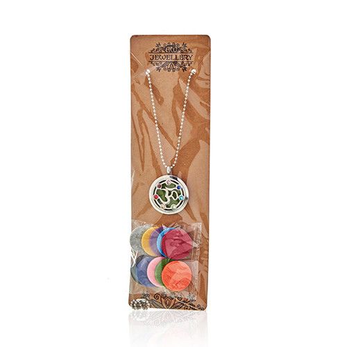 Aromatherapie-Halskette – Yoga Chakra – 30 mm