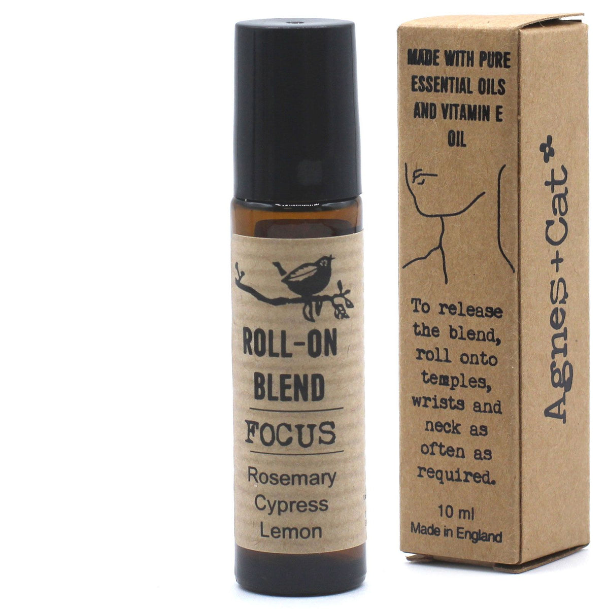 Roll-on mit ätherischer Ölmischung – FOCUS – 10 ml
