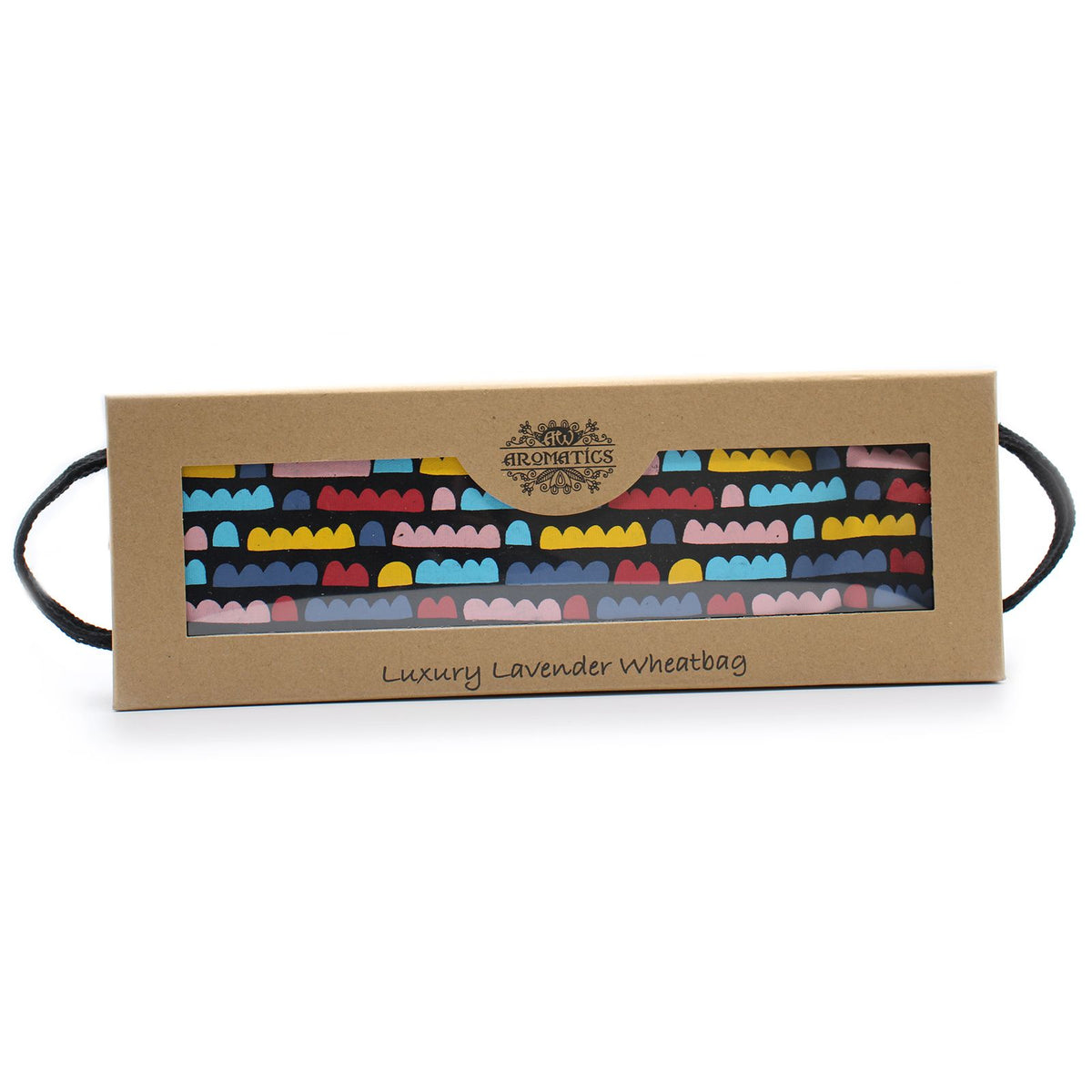 Luxus-Lavendel-Weizenkissen in einer Geschenkbox – Rainbow Clouds