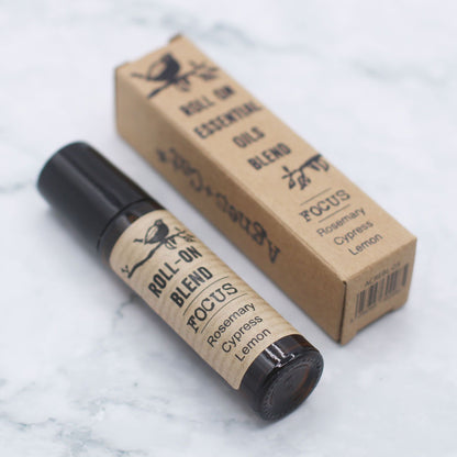 Roll-on mit ätherischer Ölmischung – FOCUS – 10 ml