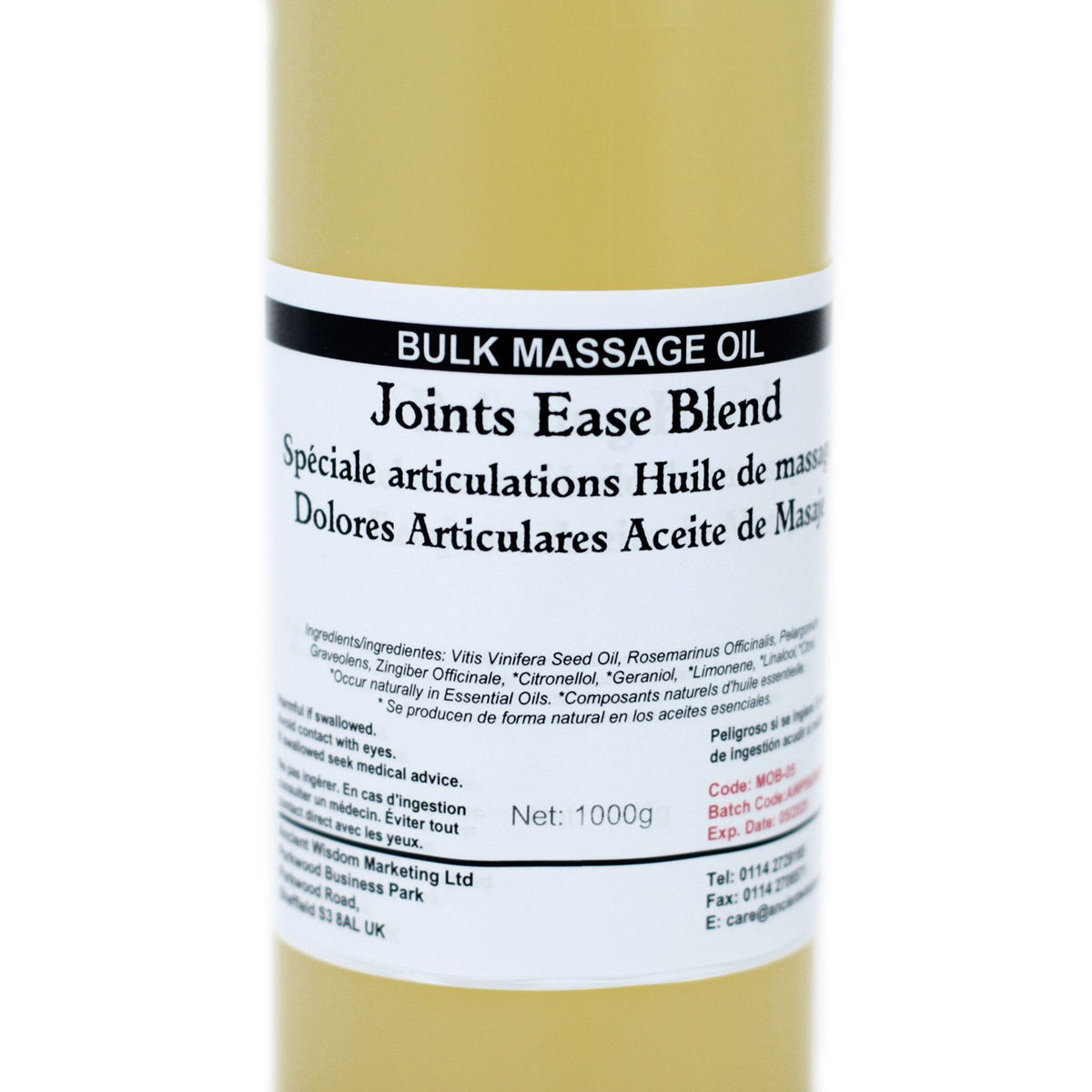Massageöl Joints Ease – 1 kg