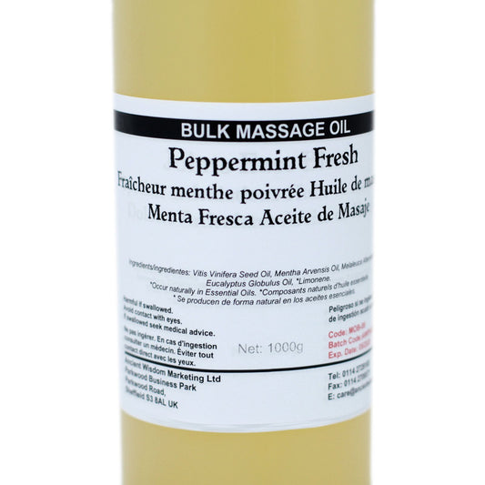 Massageöl Peppermint Fresh – 1 kg