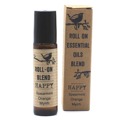 Roll-on mit ätherischer Ölmischung – HAPPY – 10 ml