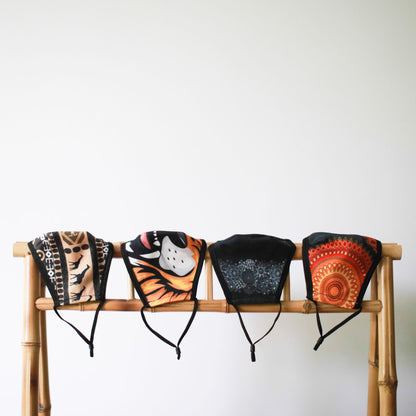 Wiederverwendbare modische Gesichtsbedeckung – Tiger (Erwachsene)