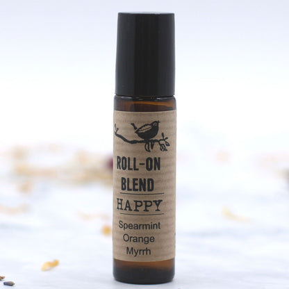 Roll-on mit ätherischer Ölmischung – HAPPY – 10 ml