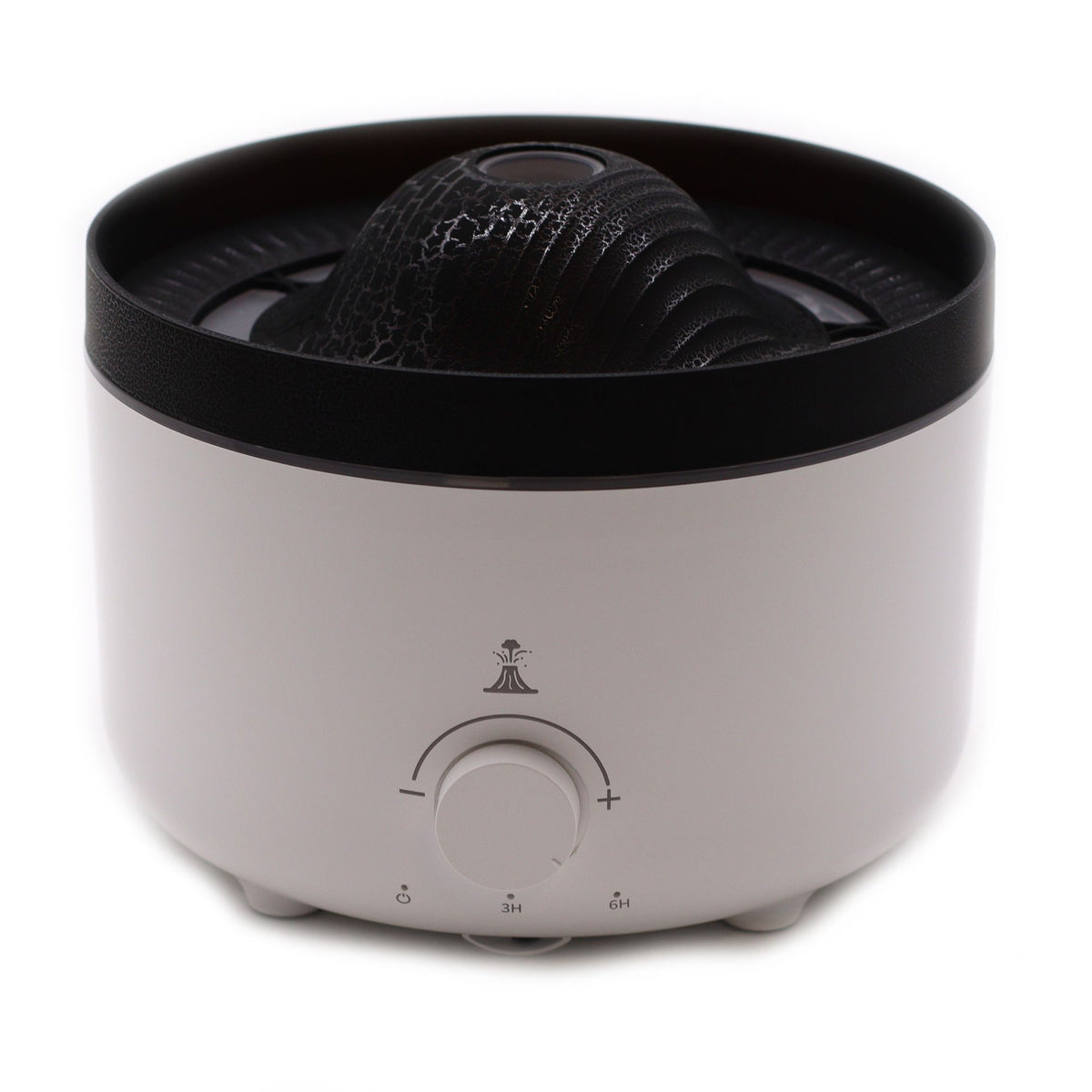 Großer Aromadiffusor mit Vulkaneffekt (Netzstecker) – zwei Farben
