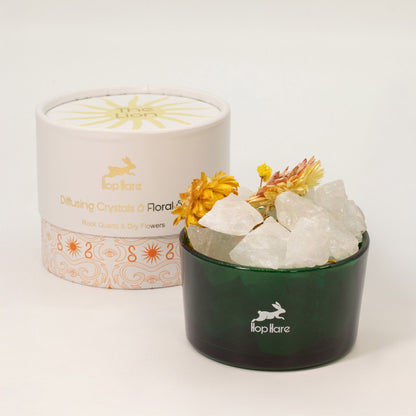 Hop Hare Set mit Kristallen zur Raumbeduftung und getrockneten Blüten – The Lion