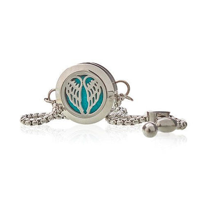 Aromatherapie-Kettenarmband – Engelsflügel – 20 mm