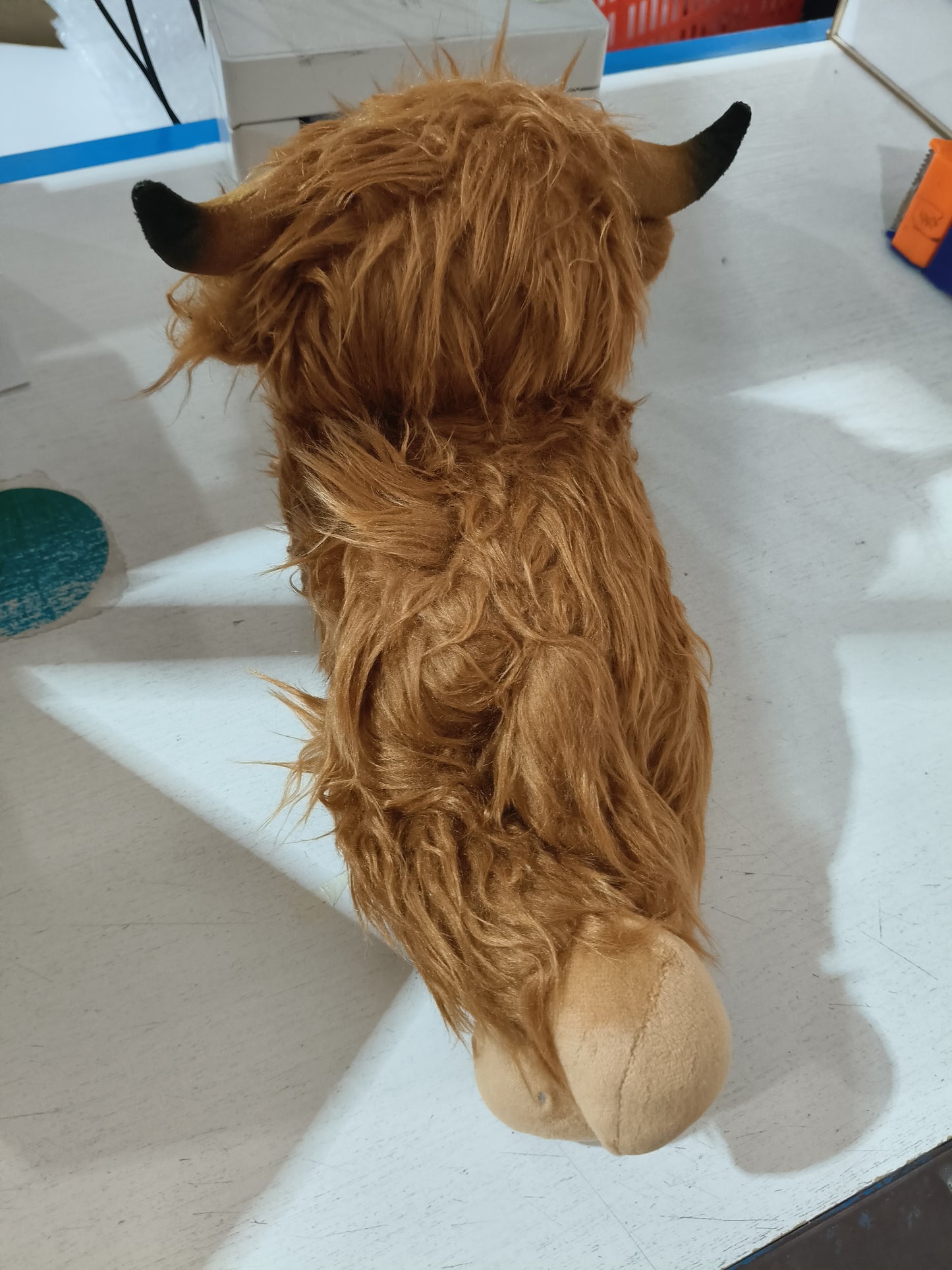 Creative Cartoon Household Highland Cow Plush Toy