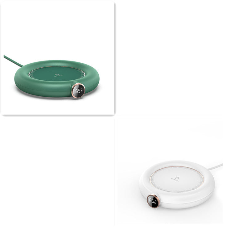 USB-Tassenwärmer mit LED-Display, 3 Temperaturstufen, elektrische Heizplatte für Büro & Zuhause, Winter-Küchenhelfer